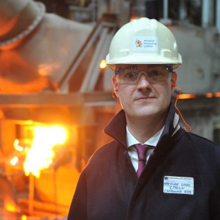 Chris McDonald discusses the British Steel plans for Electric Arc Furnace Steelmaking on Teesside
